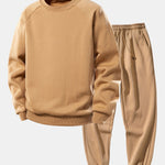 Ensemble Améline — sweat basique à col rond & pantalon de jogging