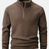 Ensemble — sweat polaire à col zippé & pantalon polaire à jambe droite