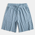 Ensemble — chemise en éponge à damier & short