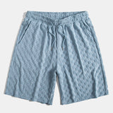 Ensemble — chemise en éponge à damier & short