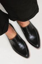 Mocassin Patchwork Noir