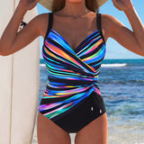 Éloria | Maillot de bain élégant à imprimé coloré