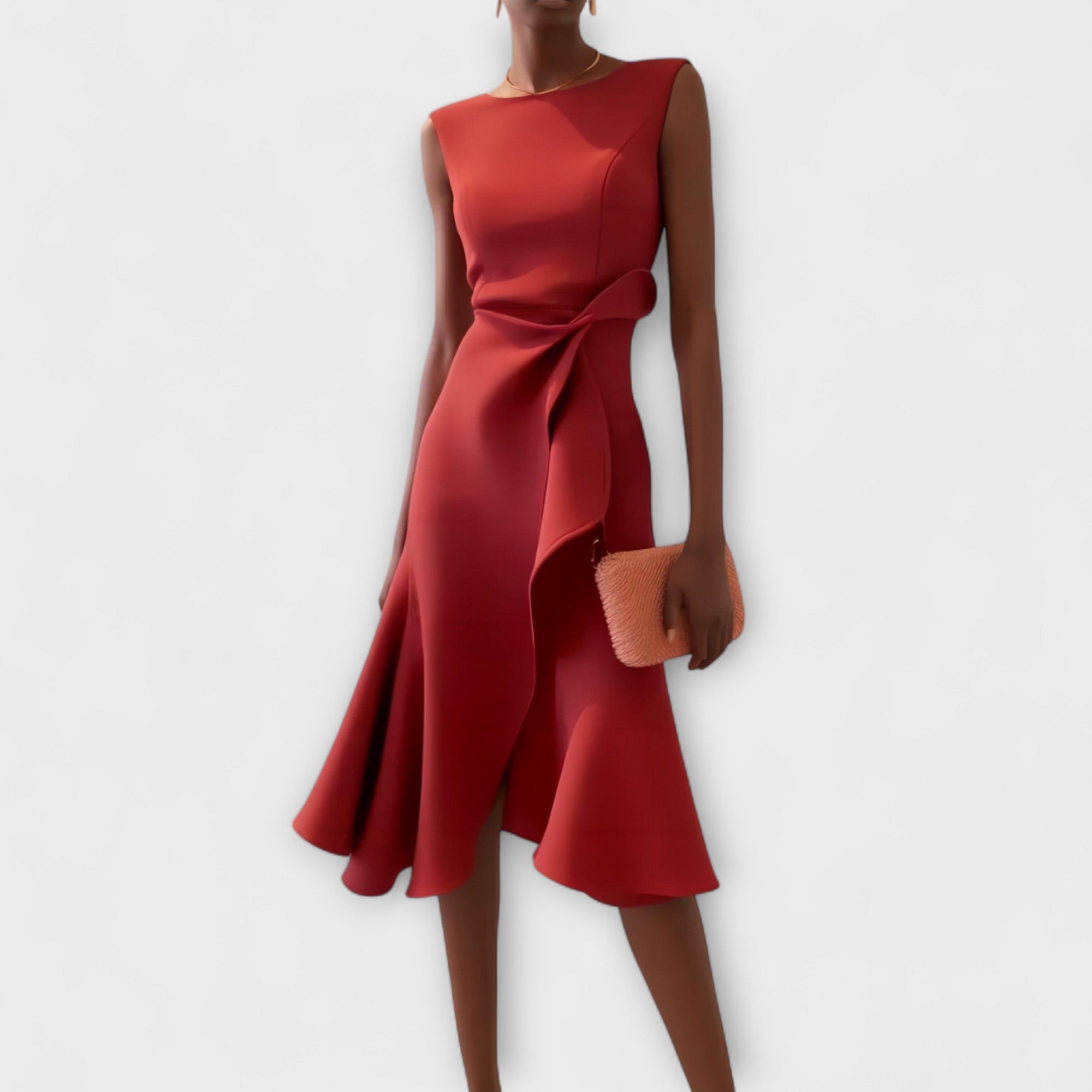 Darlene — Robe Midi Sophistiquée
