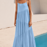 Isaure | Robe aérienne à volants étagés