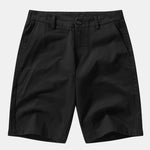 Ensemble — polo en maille jacquard à vagues et col V & short chino en coton