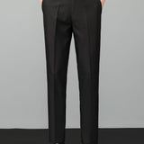 Ensemble — polo en maille texturée contrastante & pantalon fuselé coupe slim