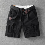 COTTON CARGO SHORTS FOR MEN