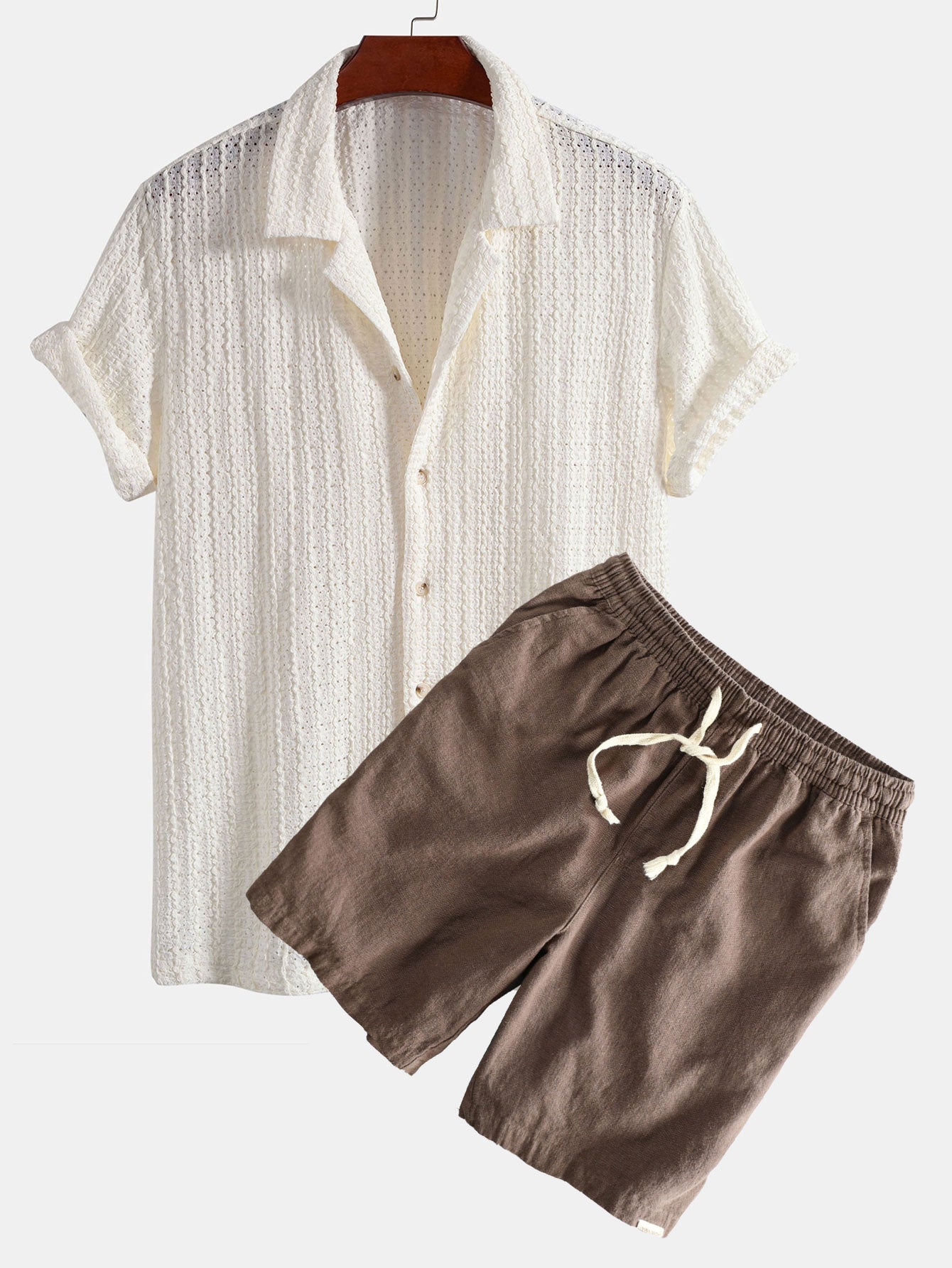 Beige & Coffee / S