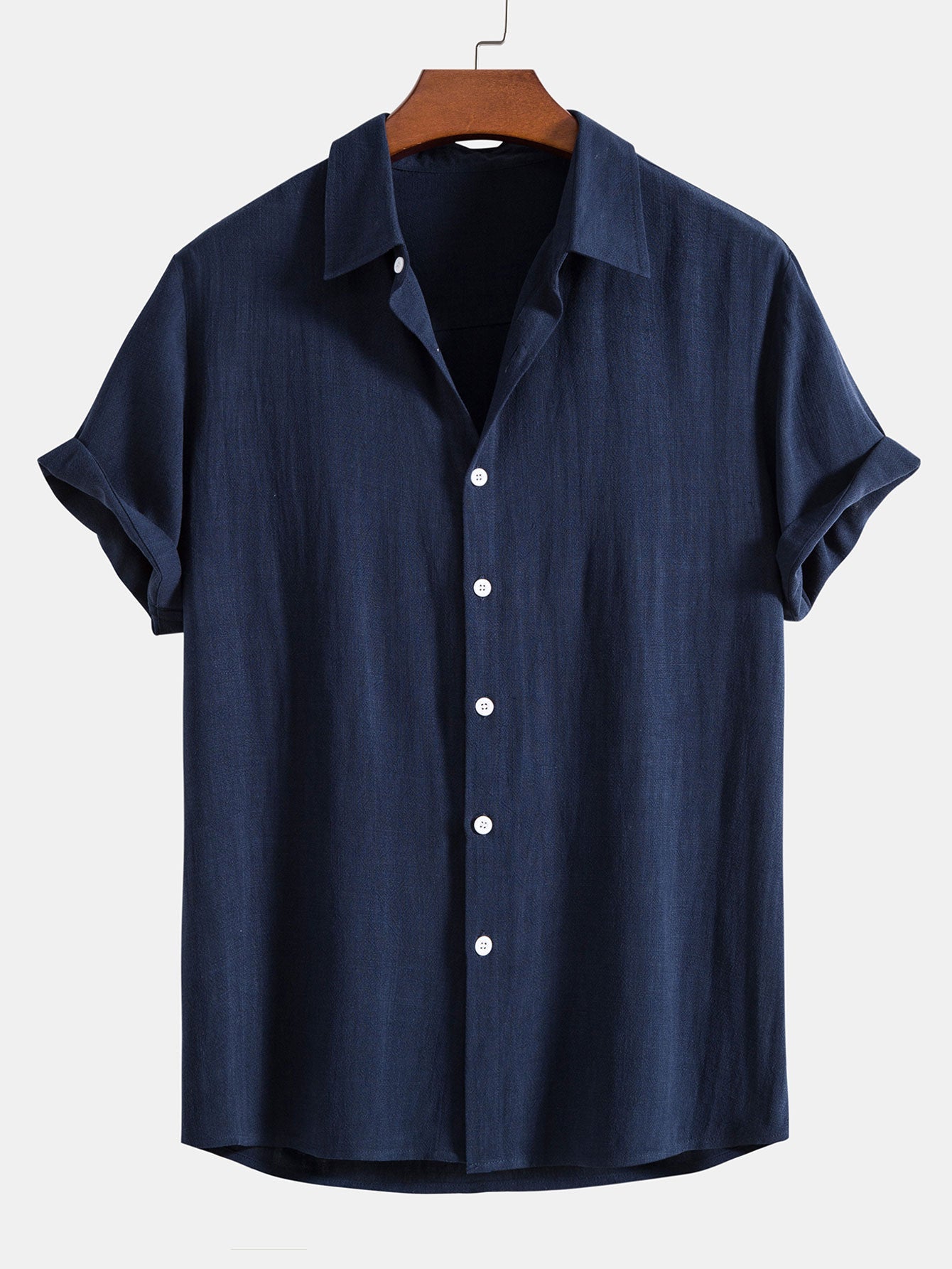 Capucine — Chemise boutonnée en lin et viscose