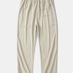 Ensemble Améline — sweat à col polo en velours côtelé contrastant & pantalon en velours côtelé