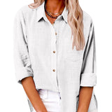Martine | Chemise ample à poche poitrine