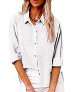 Martine | Chemise ample à poche poitrine