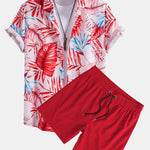 Ensemble Améline — chemise à imprimé tropical & short de bain