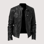 FAUX LEATHER JACKET FOR MEN