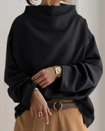 Romane | Sweat ample à col montant
