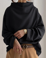 Romane | Sweat ample à col montant
