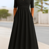 Dominique | Robe portefeuille stylée