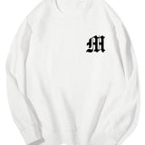 Ensemble — sweat à col rond à imprimé lettres & short