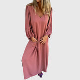 Carol — Robe Longue Boho avec Poches