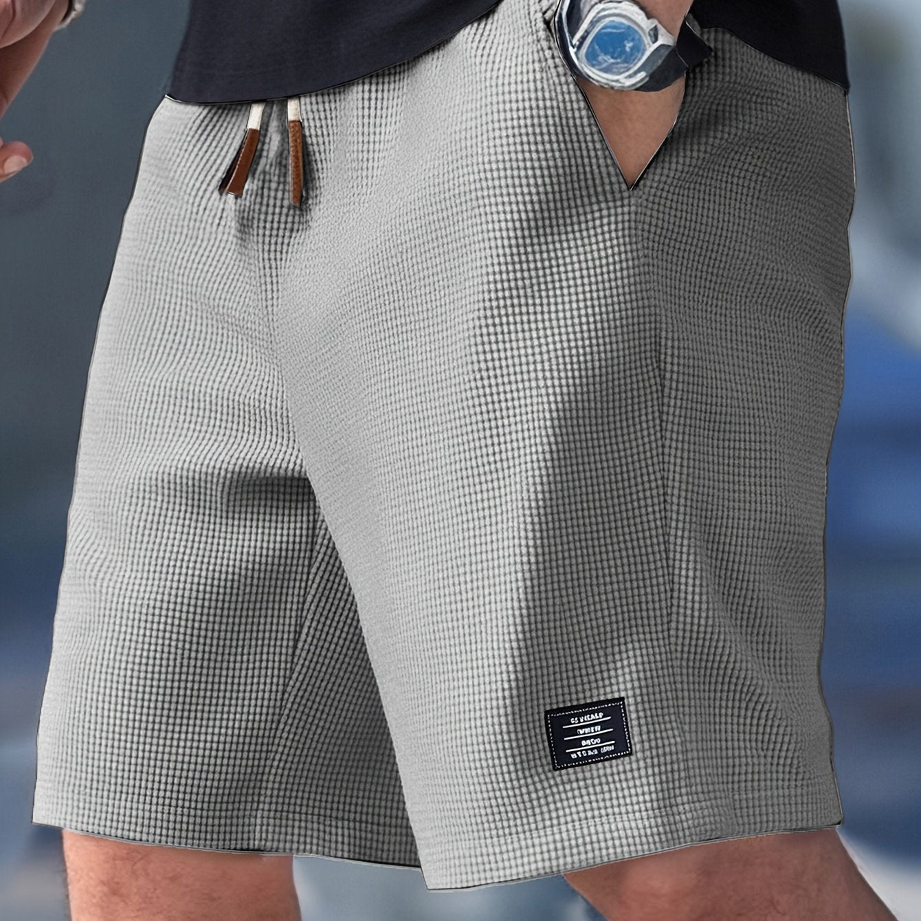 ELEGANT KNIT SHORTS FOR MEN