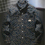 EMBROIDERED DENIM JACKET FOR MEN