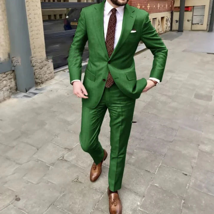 2-piece men's suit | Classic jacket & confident appearance
