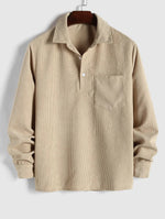 LONG SLEEVE BUTTON-UP SHIRT FOR MEN