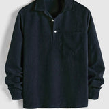 LONG SLEEVE BUTTON-UP SHIRT FOR MEN
