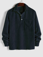 LONG SLEEVE BUTTON-UP SHIRT FOR MEN