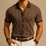 HERRINGBONE BUTTON-DOWN SHIRT FOR MEN