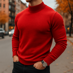 HALF-COLLAR PULLOVER FOR MEN