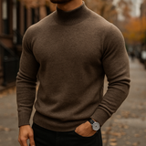 HALF-COLLAR PULLOVER FOR MEN