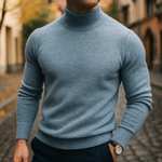 HALF-COLLAR PULLOVER FOR MEN