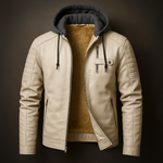 ELEGANT AND REFINED HOODED JACKET FOR MEN