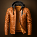 ELEGANT AND REFINED HOODED JACKET FOR MEN