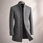 HIGH COLLAR COAT FOR MEN