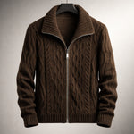 CLASSIC ZIPPERED CARDIGAN FOR MEN