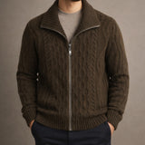 CLASSIC ZIPPERED CARDIGAN FOR MEN