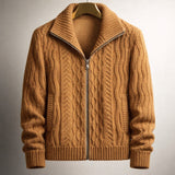 CLASSIC ZIPPERED CARDIGAN FOR MEN