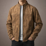 SLIM FIT MOTORCYCLE JACKET FOR MEN