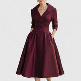 Nicole — Robe Midi Élégante