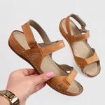 Avrie - Sandales de Confort Plates