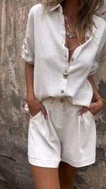 Ensemble Boutonné Aéré