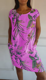 Cunégonde | Robe d'été à motif raffiné