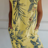 Cunégonde | Robe d'été à motif raffiné