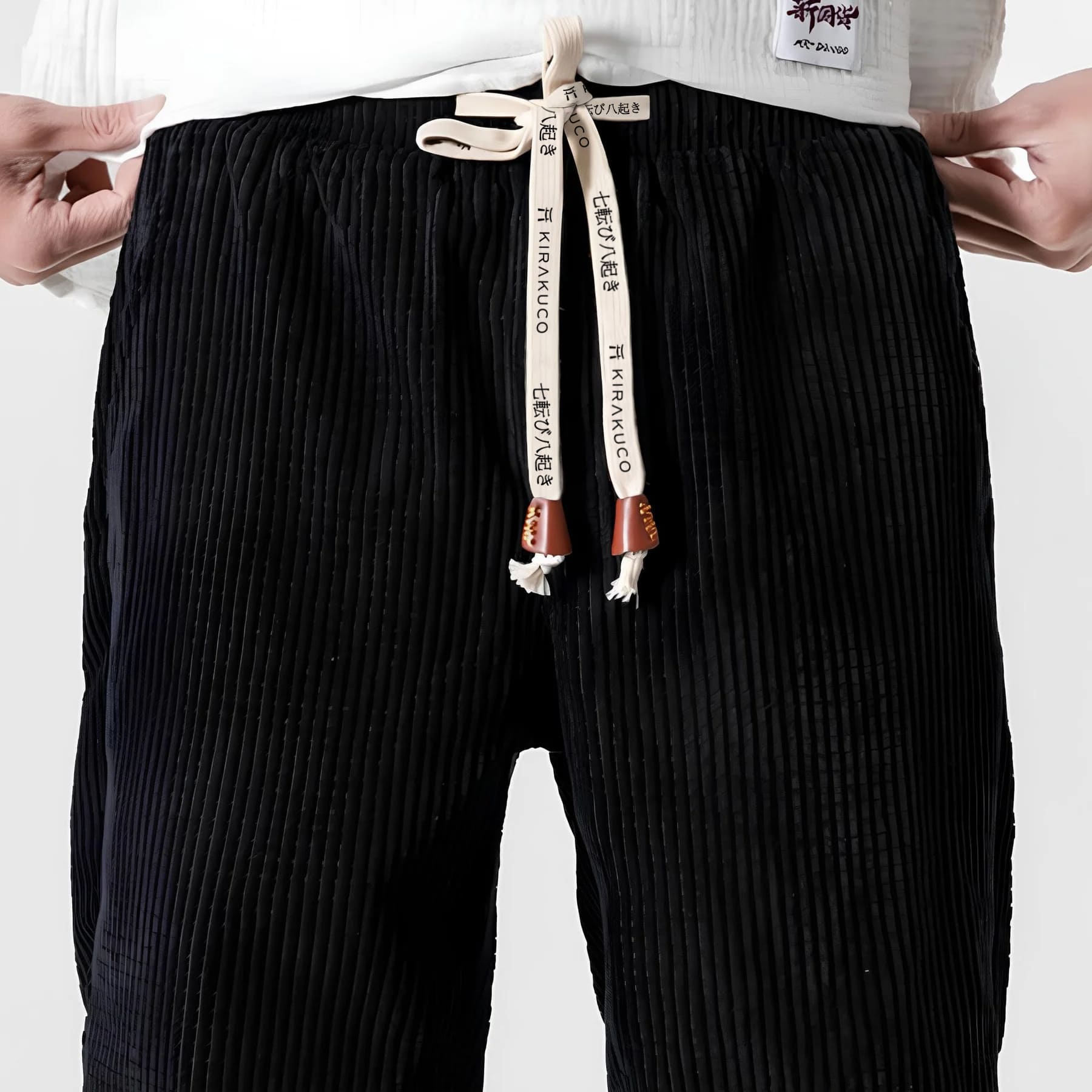 Ronny | Ribbed Comfortable Trousers