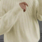 Hortense | Pull en maille moelleuse à col rond