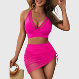 Maëlle — Ensemble de Bikini avec Contrôle du Ventre et Jupe