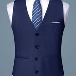 V-NECK SKINNY VEST FOR MEN