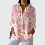 Delphine — Blouse imprimée légère et colorée